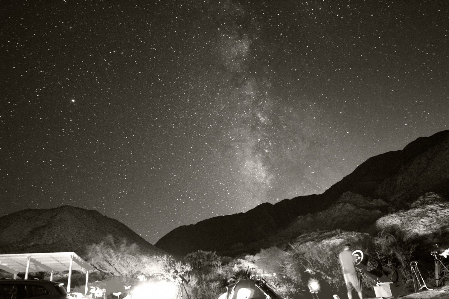 Summer Milky Way at Agua Caliente