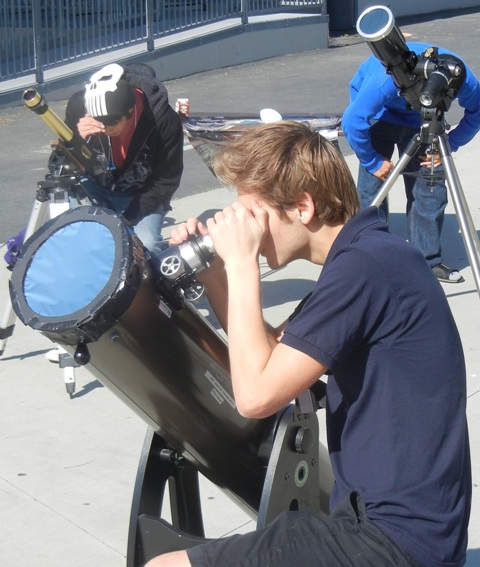 Clairemont High Solar Observing